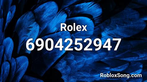 roblox rolex id song catolag|rolex roblox id.